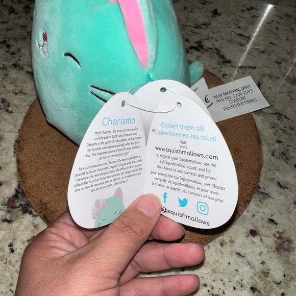 New Charisma the Cat Claire’s Exclusive Squishmallows - Picture 5 of 10